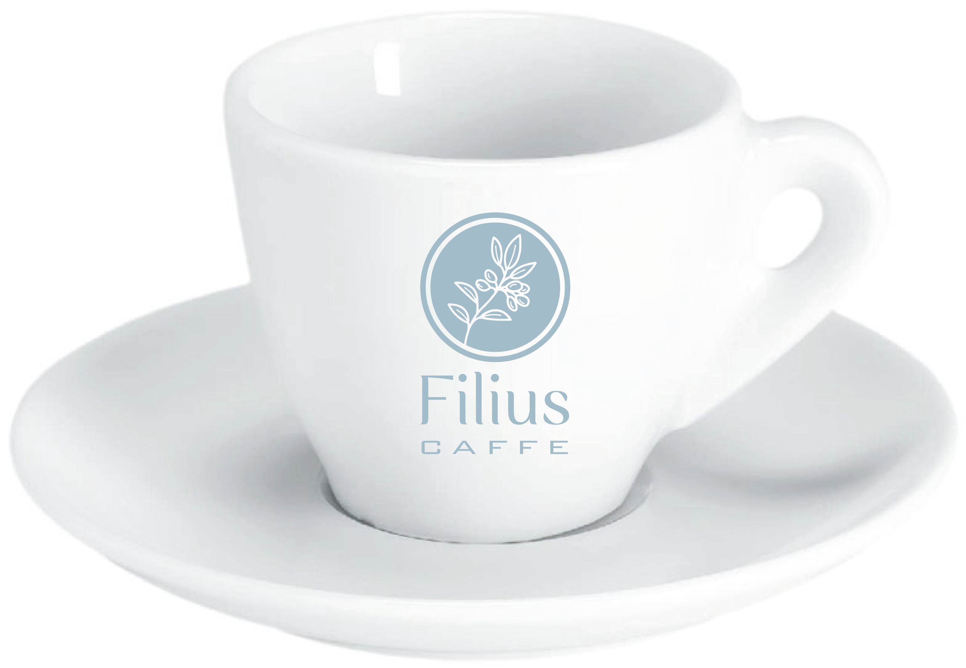 Filius Espresso-Tassen mit Untertasse 6 Stk.