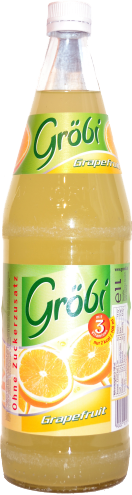 Gröbi Grapefruit 12x1,0 lt MW-Fl.