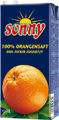 Sonny Orangensaft 100% 12x1,0 lt EW-Tetra