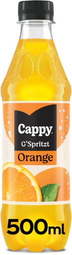 Cappy Orange gespritzt 24x0,5 lt EW-Fl. PET