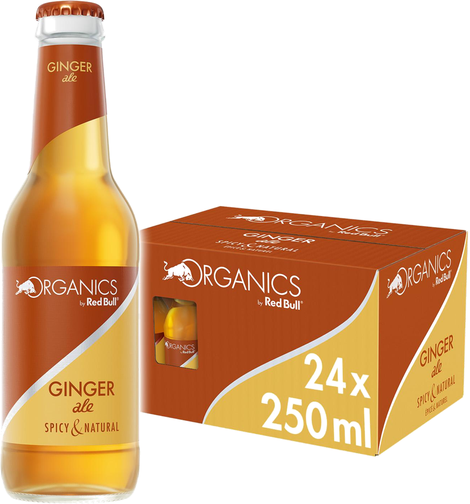 Red Bull Organics Ginger Ale Bio 24x0,25 lt EW-Fl.