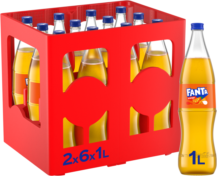Fanta Split 12x1,0 lt MW-Fl.