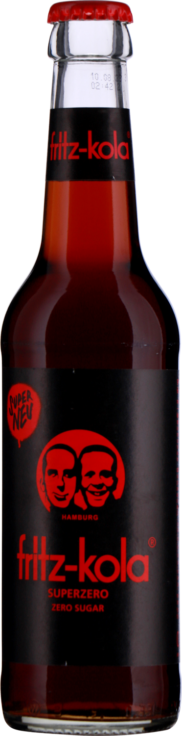 Fritz Kola Superzero 24x0,33 lt MW-Fl.