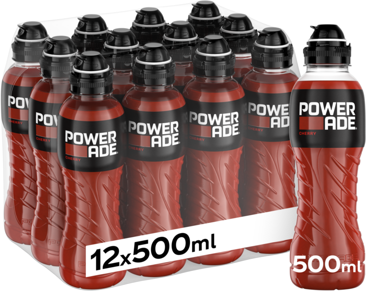 Powerade Cherry 12x0,5 lt EW-Fl. PET