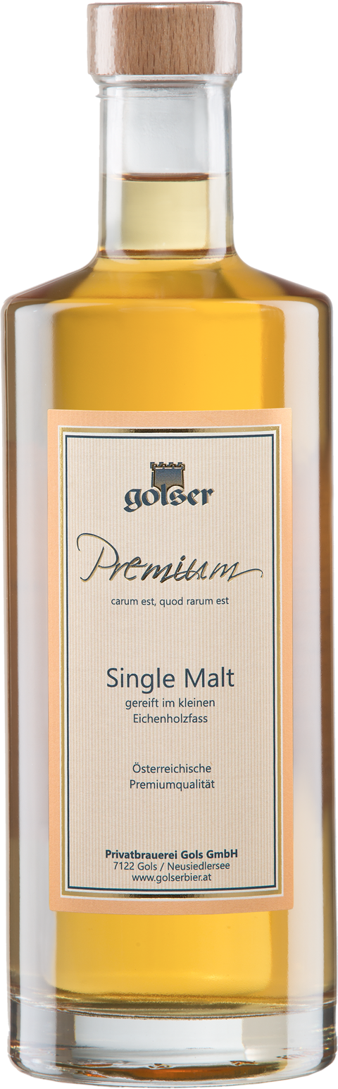 Golser Single Malt Whiskey 40% Classic 0,7 lt EW-Fl.