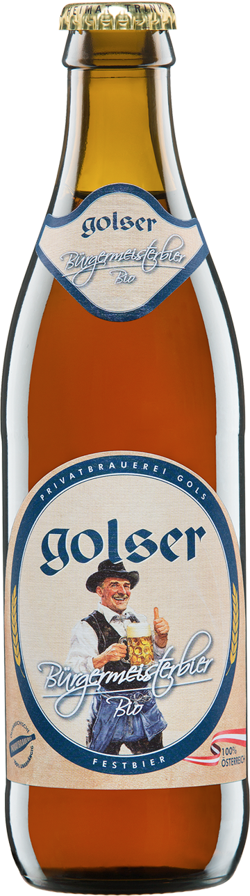 Golser Bio Bürgermeisterbier 12x0,33 lt MW-Fl.
