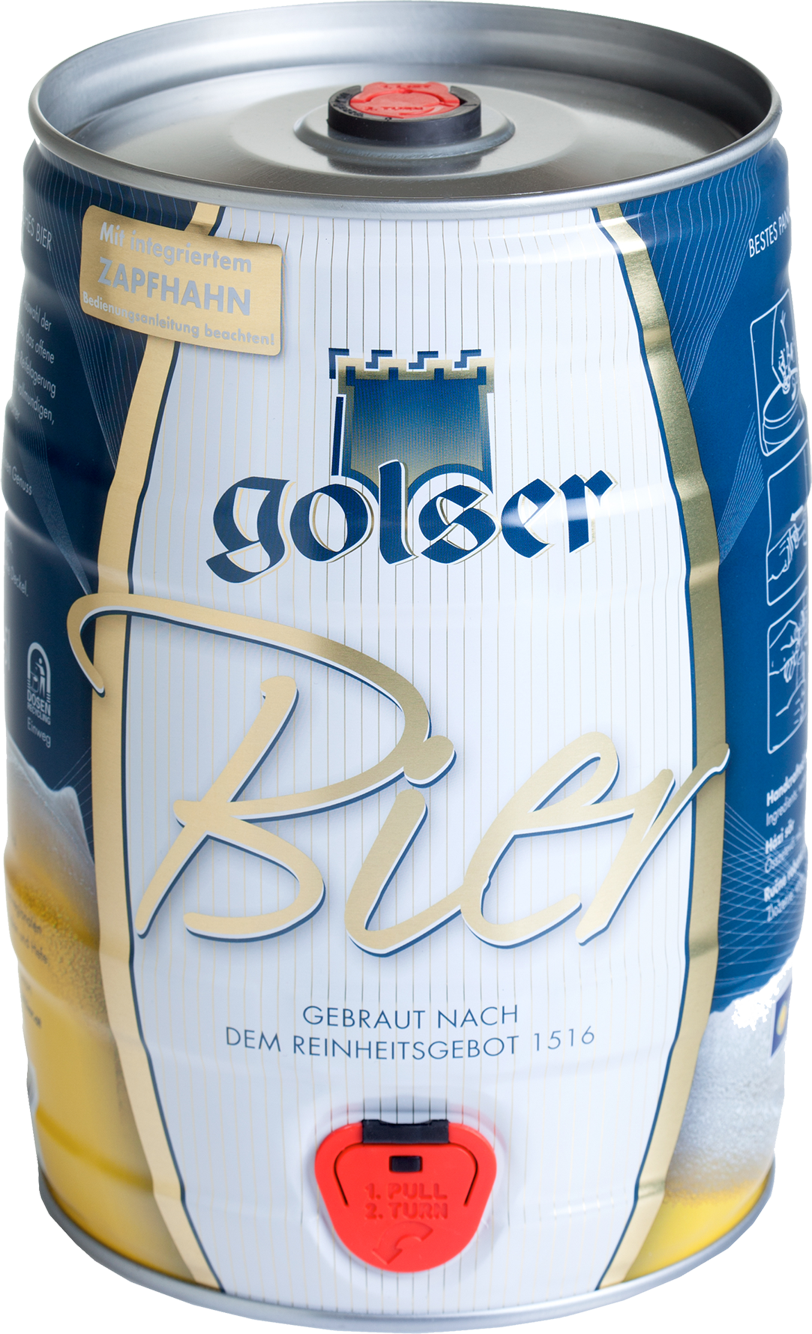 Golser Bier 5,0 lt EW-Fass