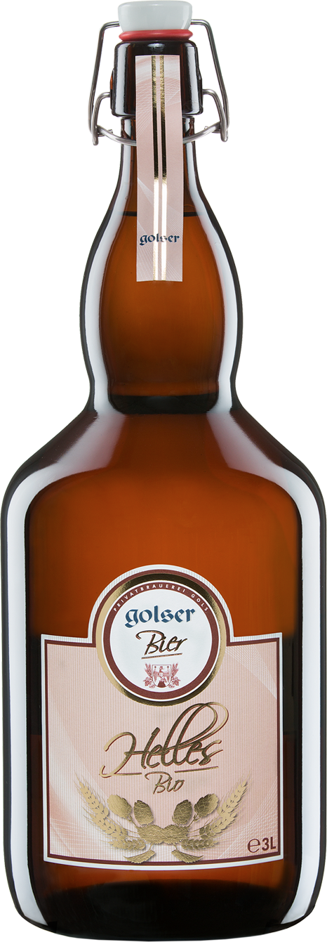 Golser Bio Helles Doppelmagnum 3,0 lt EW-Fl. auf